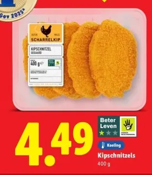 Aanbieding: Kipschnitzels