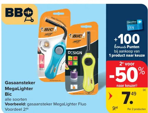 Promotie: Gasaansteker MegaLighter