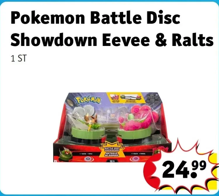 Offre: Battle Disc Showdown Eevee & Ralts