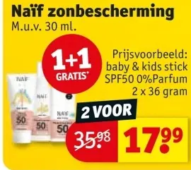 Aanbieding: Zonbescherming