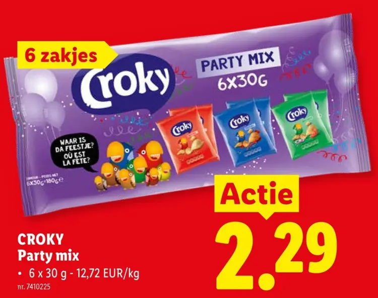 Promotie: Party mix