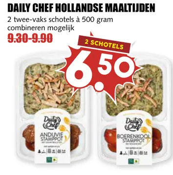 Aanbieding: Daily chef hollandse maaltijden