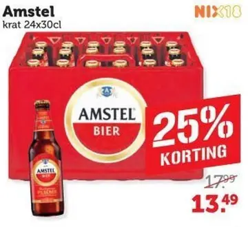 Aanbieding: Amstel krat