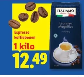 Aanbieding: Espresso koffiebonen