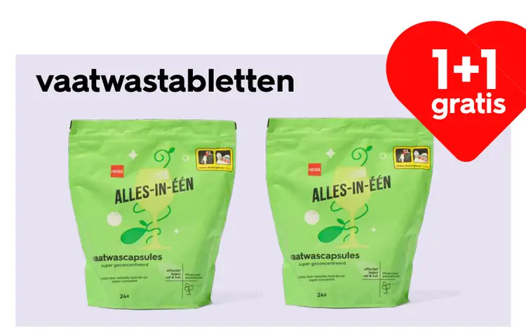 Promotie: vaatwastabletten