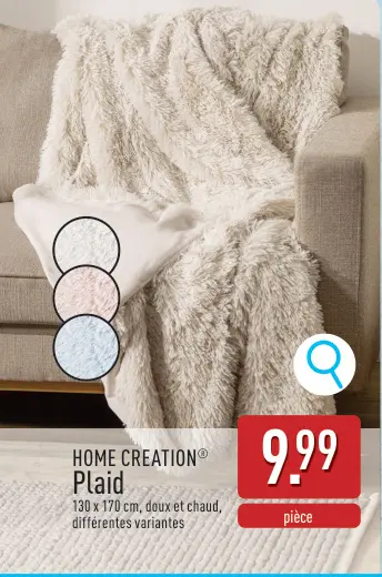 Offre: HOME CREATION® Plaid
