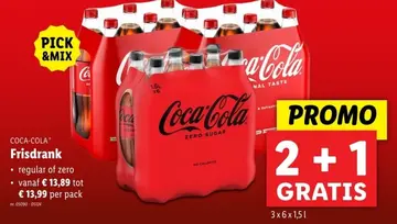 Aanbieding: COCA-COLA Frisdrank
