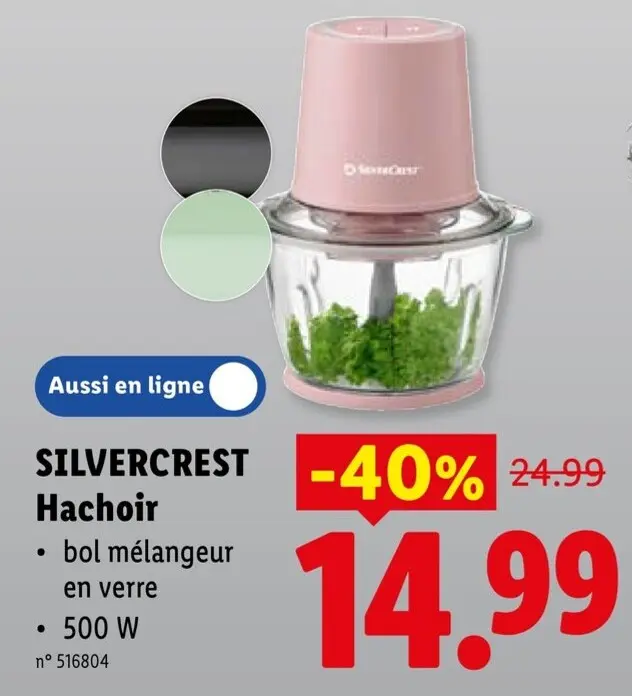 Offre: Hachoir