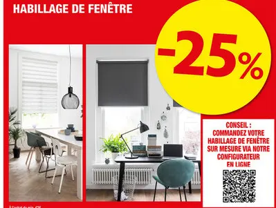 Offre: Habillage de fenêtre