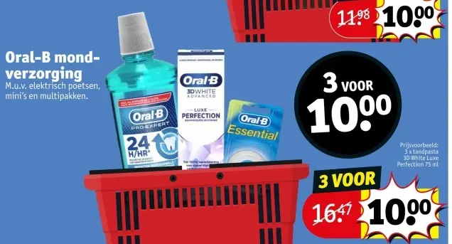 Promotie: Oral-B mondverzorging