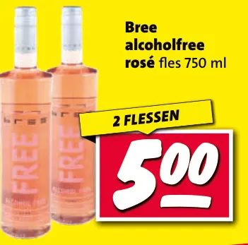 Aanbieding: alcoholfree rosé