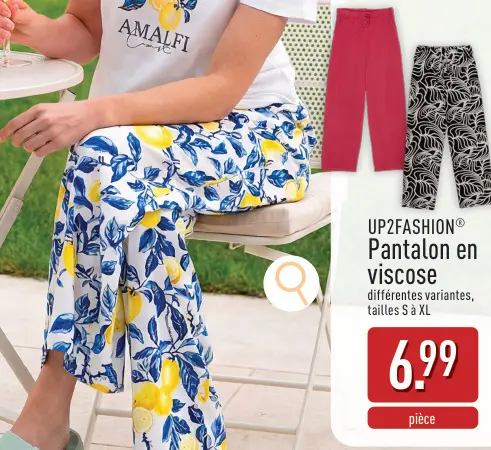 Offre: Pantalon en viscose