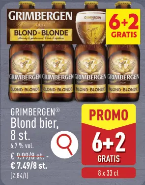 Promotie: Blond bier