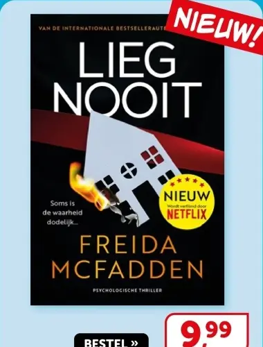 Aanbieding: Lieg nooit - Freida McFadden