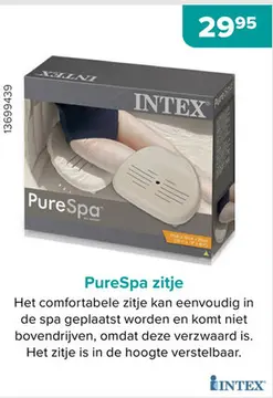Aanbieding: PureSpa zitje