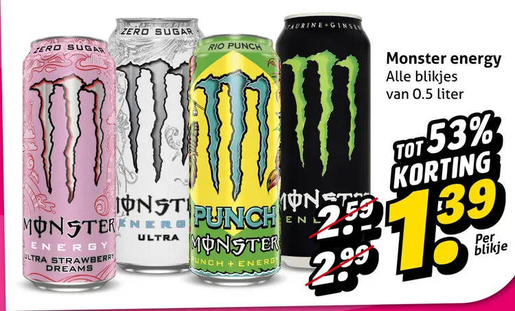Aanbieding: Monster energy