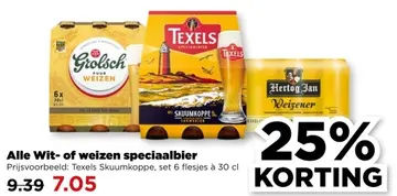 Aanbieding: Alle Wit- of weizen speciaalbier