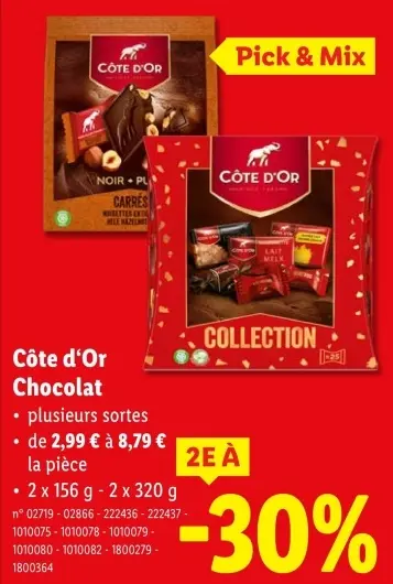 Offre: Chocolat