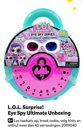 Aanbieding: L.O.L. Surprise! Eye Spy Ultimate Unboxing