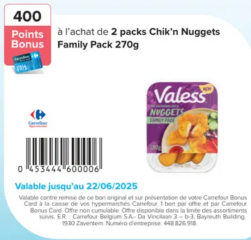 Offre: Chik'n Nuggets