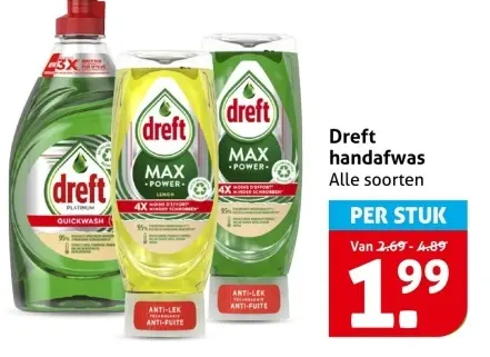 Aanbieding: handafwas