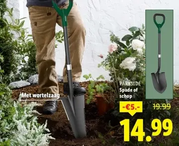 Aanbieding: Spade of schop