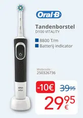 Promotie: Tandenborstel D100 VITALITY