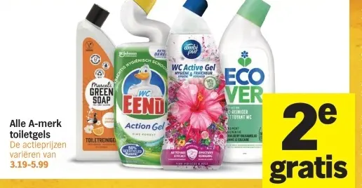 Aanbieding: Alle A-merk toiletgels