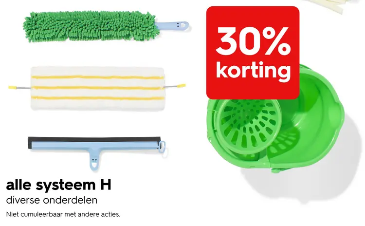 Promotie: alle systeem H