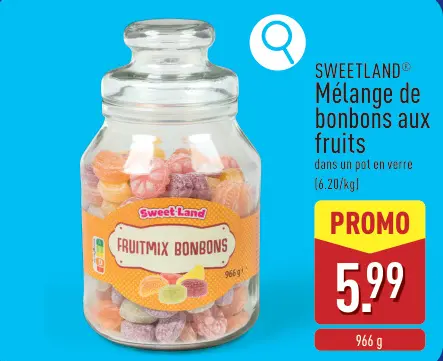 Offre: Mélange de bonbons aux fruits