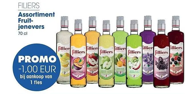 Promotie: Assortiment Fruit-jenevers