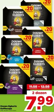 Aanbieding: Douwe Egberts Koffiecups