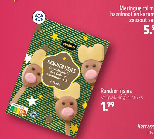 Aanbieding: Rendier ijsjes