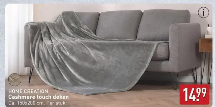 Aanbieding: Cashmere touch deken