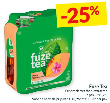 Promotie: Fuze Tea