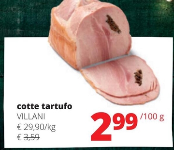 Aanbieding: cotte tartufo