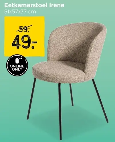 Aanbieding: Eetkamerstoel Irene