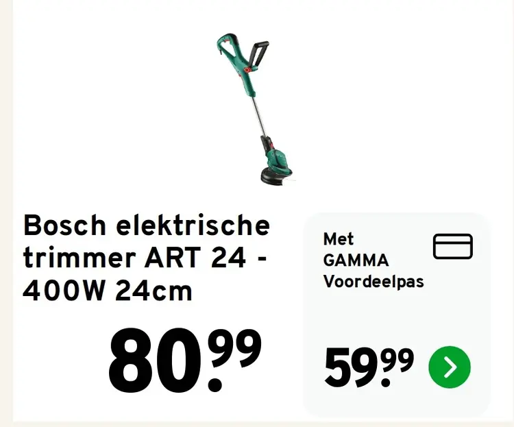 Aanbieding: Elektrische trimmer ART 24