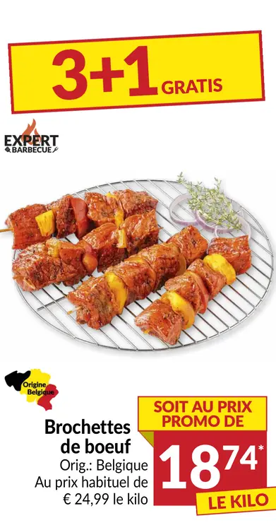 Offre: Brochettes