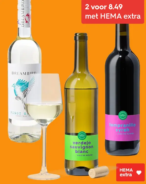 Promotie: Huiswijnen