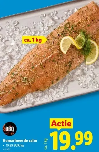 Promotie: Gemarineerde zalm