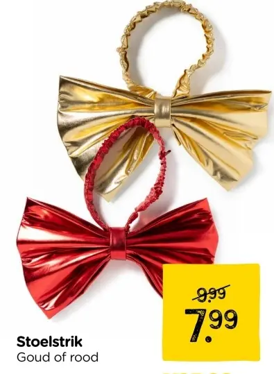 Promotie: Stoelstrik