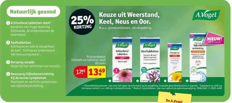 Aanbieding: Echinaforce tabletten sterk