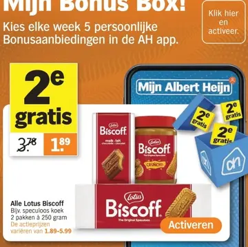 Aanbieding: Alle Lotus Biscoff
