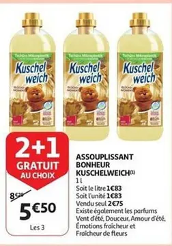 Offre: ASSOUPLISSANT BONHEUR KUSCHELWEICH