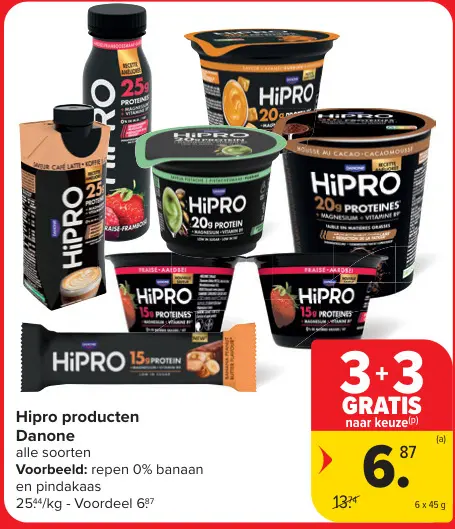 Promotie: Hipro producten