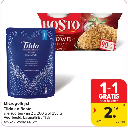 Promotie: Microgolfrijst