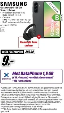 Aanbieding: Samsung Galaxy A56 128GB Smartphone