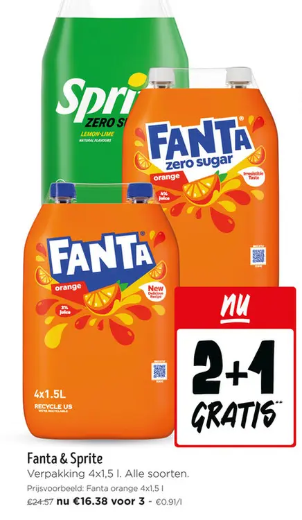 Promotie: Fanta & Sprite