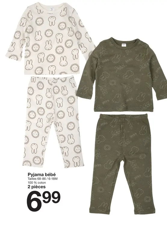 Offre: Pyjama bébé